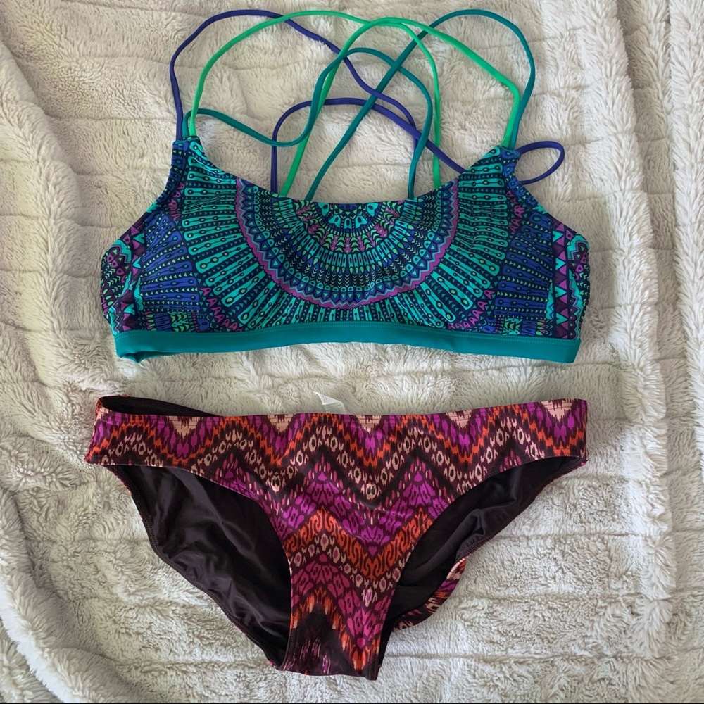 Prana 2pc swimming suit szXL
